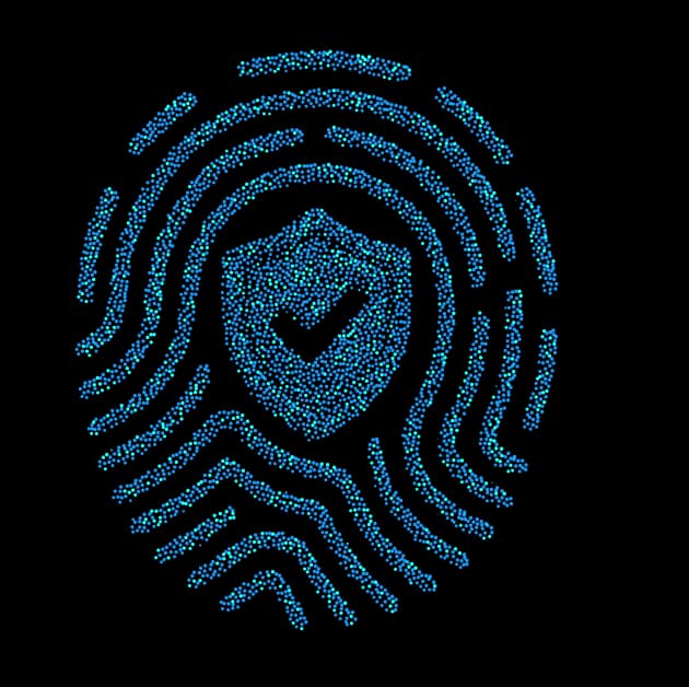 Secure fingerprint — digital identity
